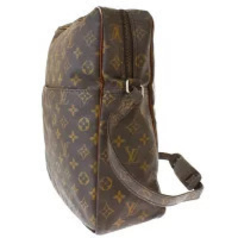 Louis Vuitton Monogram Leather Shoulder Bag Marceau Brown